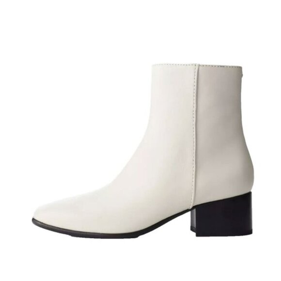 Rag & Bone Aslen Mid Boot Antique White 7.5 (Sz 38) - Picture 1 of 7